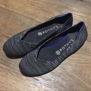 Rothy’s grey flats 8.5